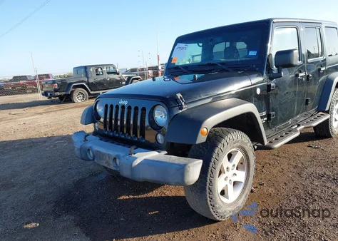 2017 Jeep Wrangler Unlimited Sport из США, поврежденный, VIN 1C4BJWDG9HL502273